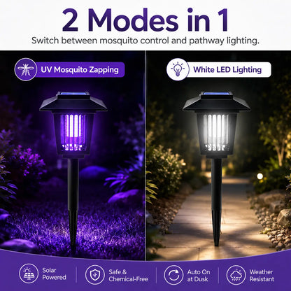 Luminate™ - Mosquito-Free Evenings with Soft Pathway Glow