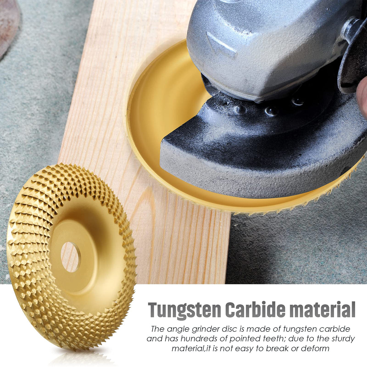 Carvex™ - Fast Angle-Grinder Shaping For Woodwork