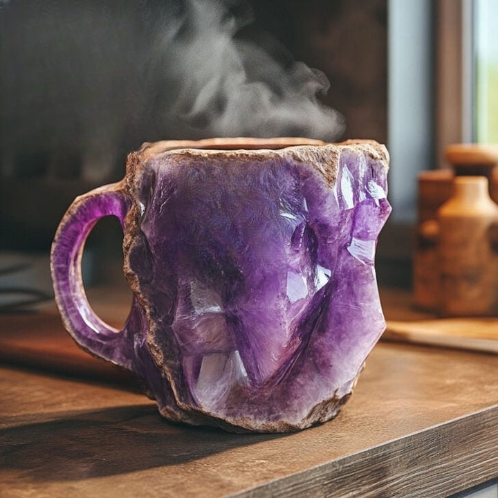 Lythos™ - Handcrafted Mineral Mug For Longer-Lasting Warmth