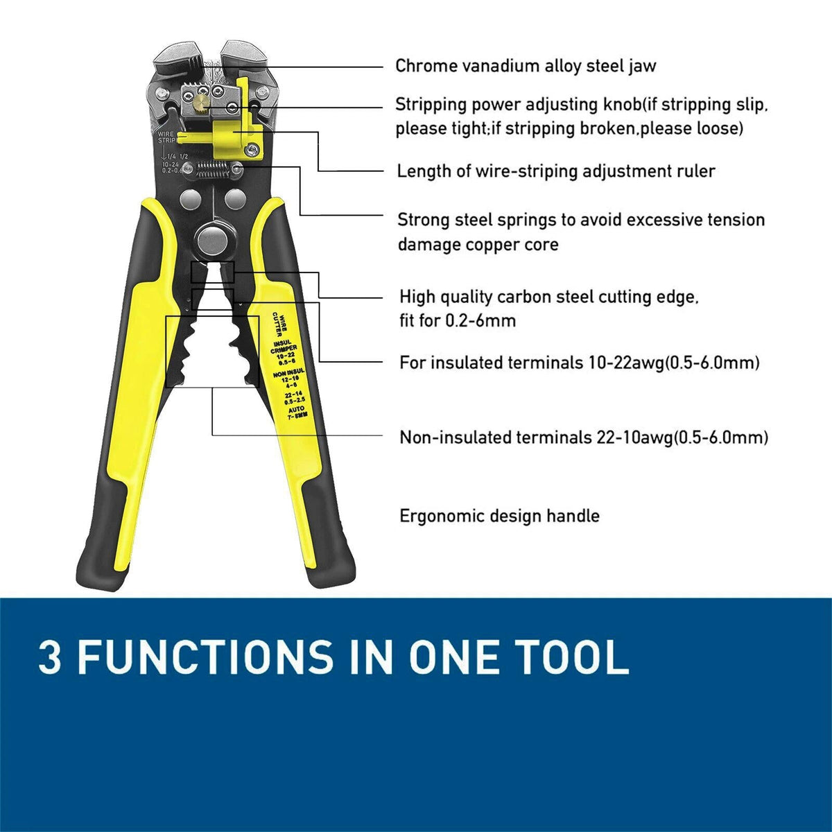 Striva™ - One-Squeeze Wire Stripping and Crimping