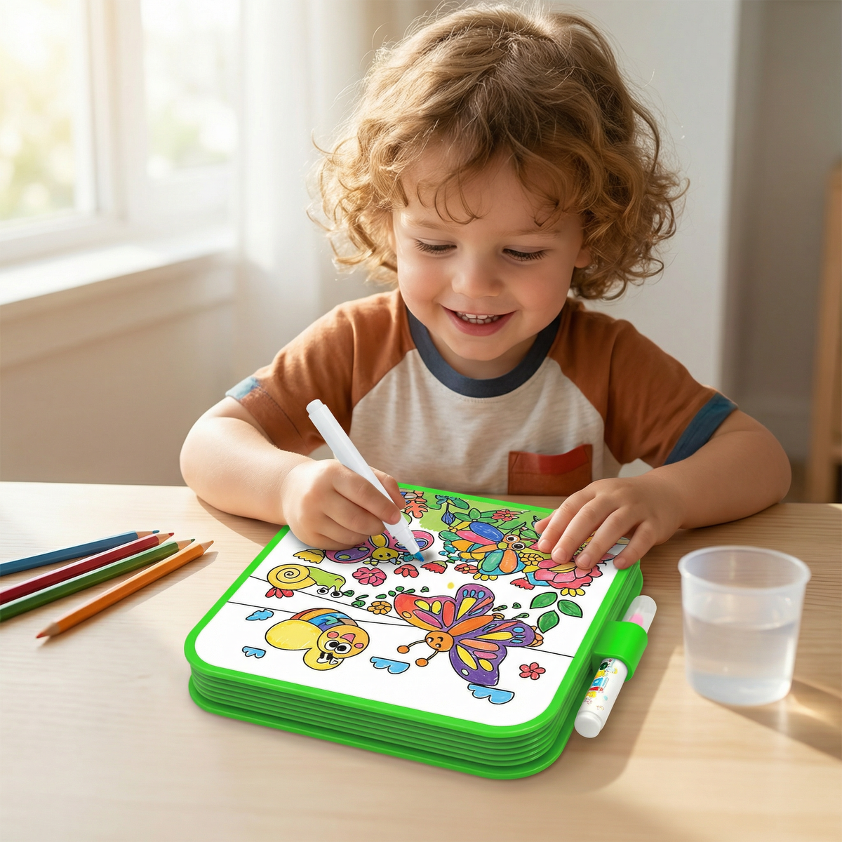 Aquora™ - Reusable Water Coloring Fun for Young Children