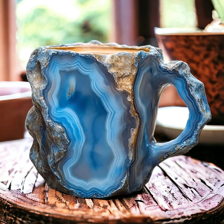 Lythos™ - Handcrafted Mineral Mug For Longer-Lasting Warmth