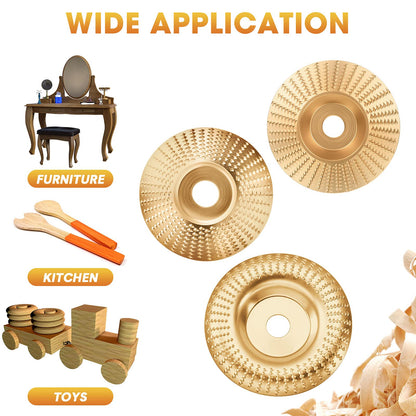 Carvex™ - Fast Angle-Grinder Shaping For Woodwork