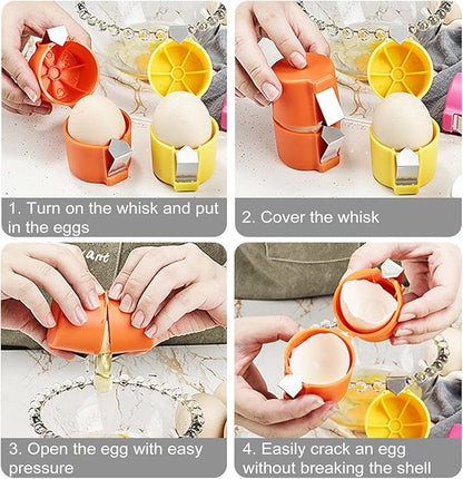 Ovella™ - Cleanly Cracks Eggs With Ergonomic Grip