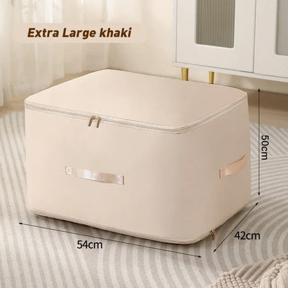 Packly™ - Compresses Bulky Linens for Neat Storage