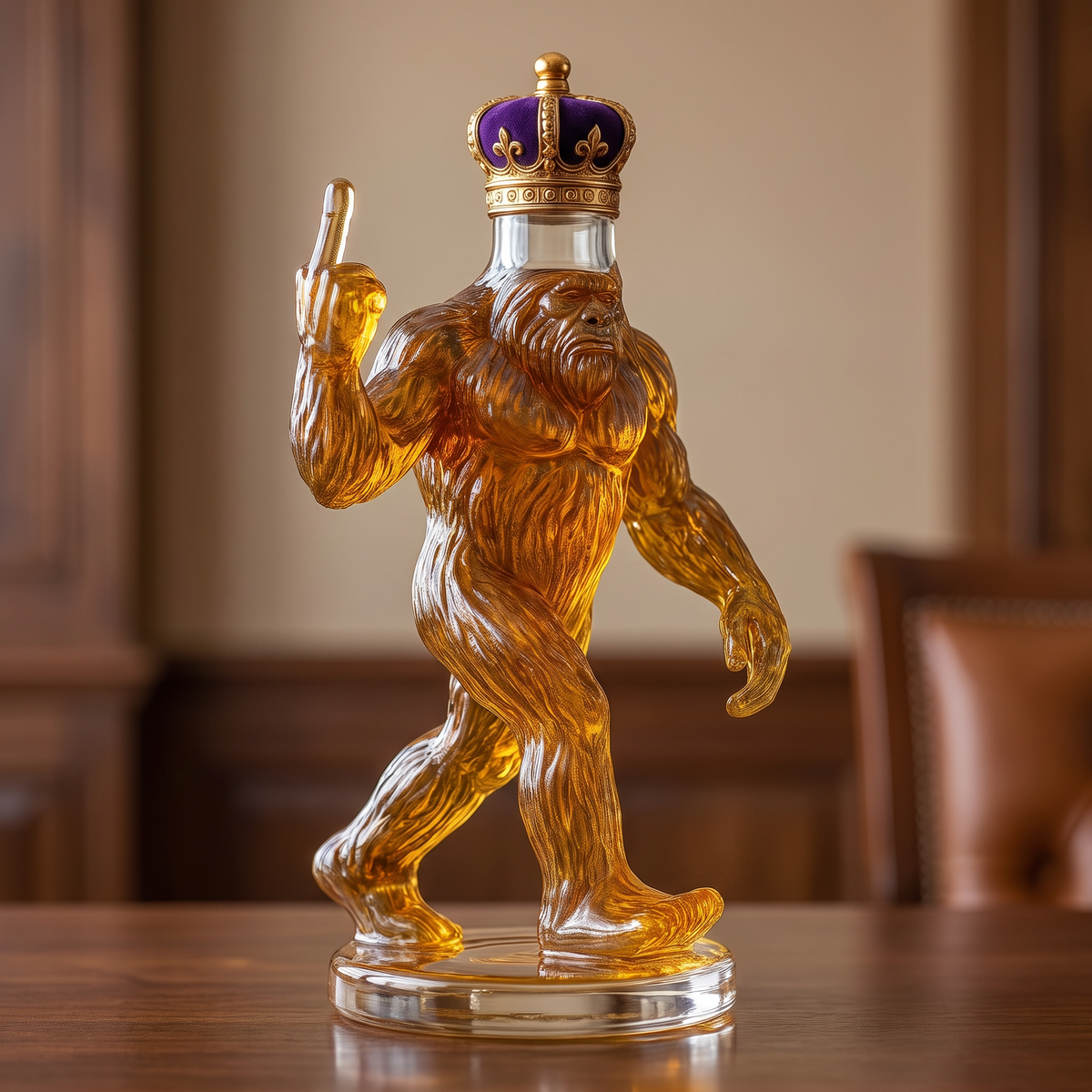 Sylvan™ – Unique Artisan Glass Decanter with Playful Design