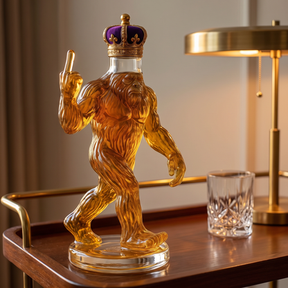 Sylvan™ – Elegant Hand-Blown Glass Decanter for Home Bars