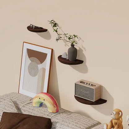 Lunera™ - Curved Floating Shelf For Compact Spaces