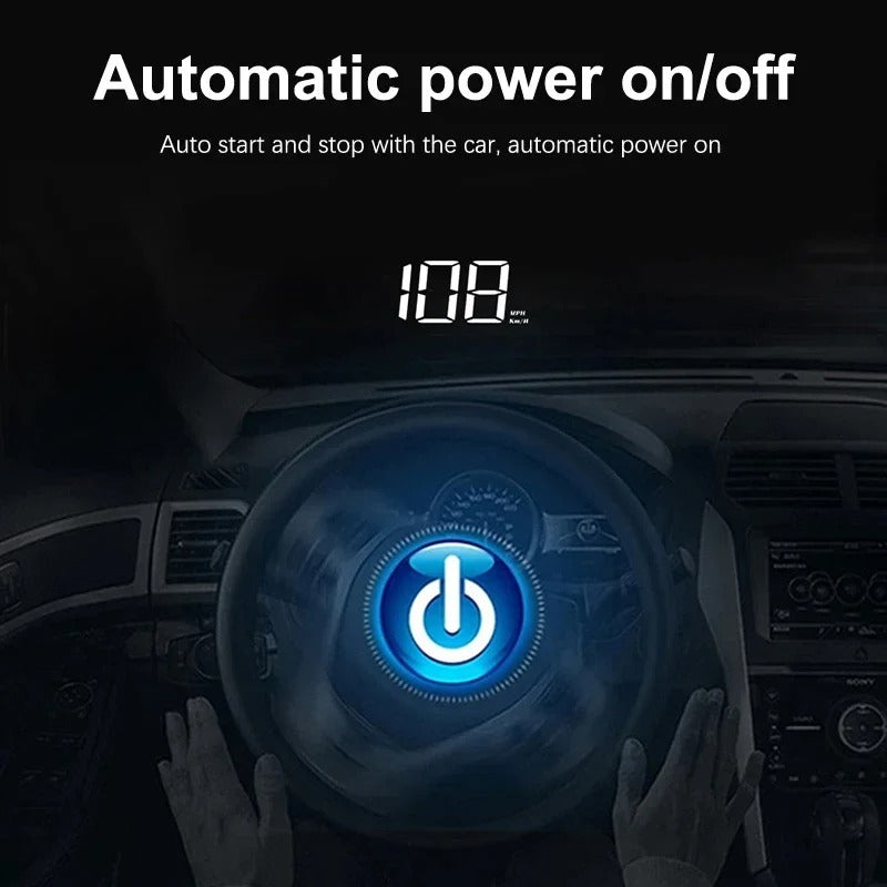 Voyant™ - Heads-Up Speed Readout for Safer Driving