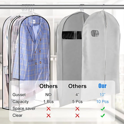 Veilux™ - Clear Protection For Hanging Wardrobe