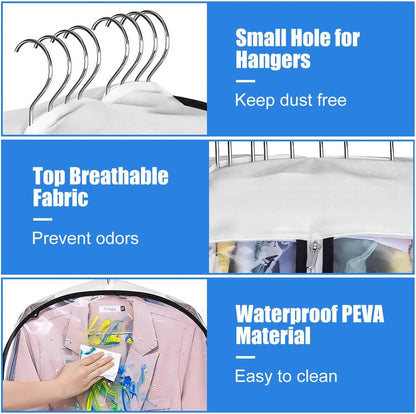Veilux™ - Clear Protection For Hanging Wardrobe
