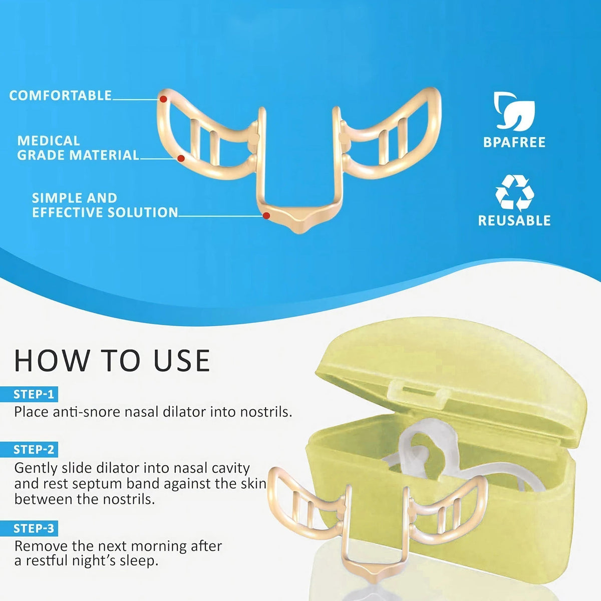 Brevia™ - Gentle Overnight Nasal Support
