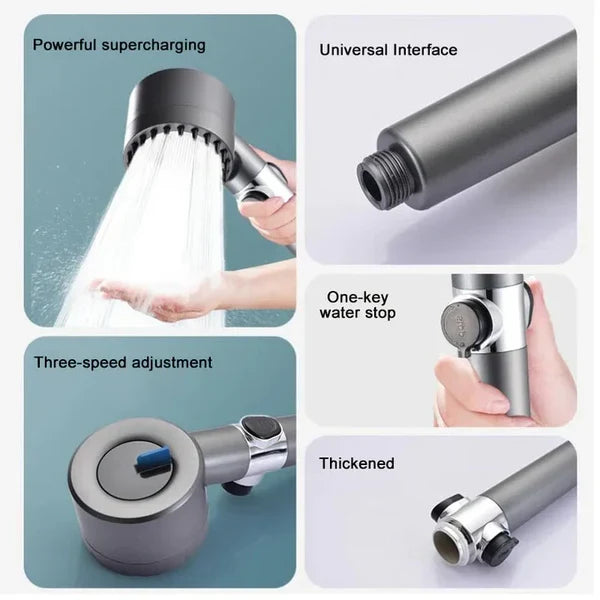 Aureli™ - Powerful, Water-Saving Rinse Every Shower