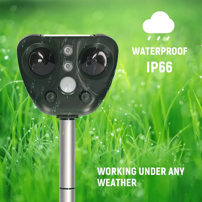 Aviaro™ - Quiet Solar Deterrent for Garden Areas