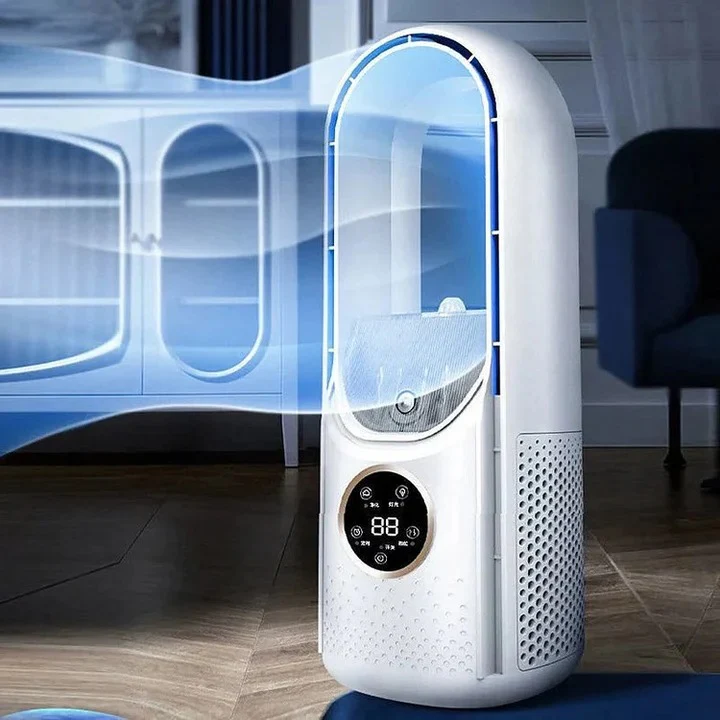Aeris™ - Compact Bladeless Cooling for Personal Spaces