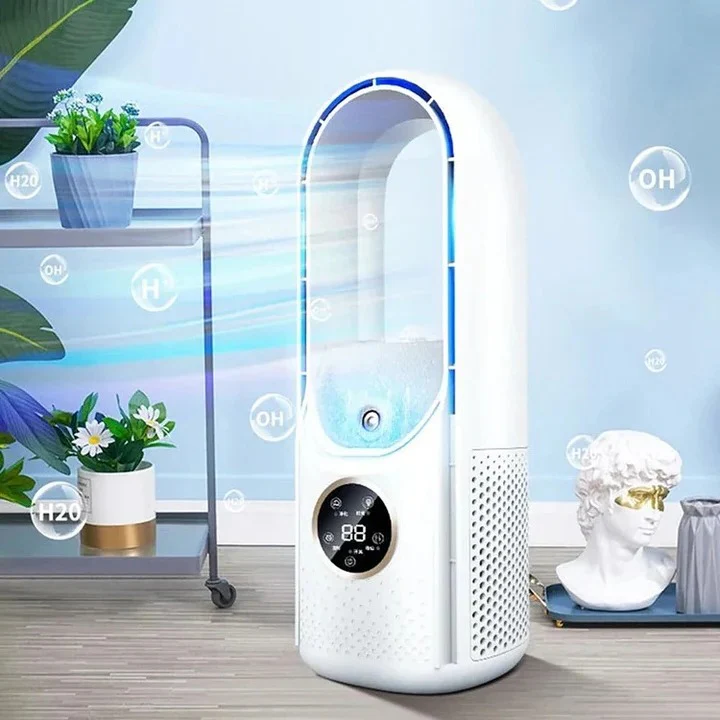 Aeris™ - Compact Bladeless Cooling for Personal Spaces