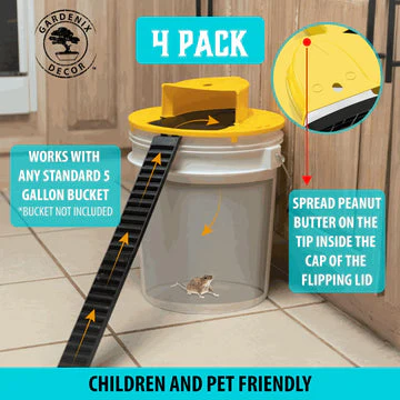Verrin™ - Effortless Rodent Control With Auto-Reset Lid
