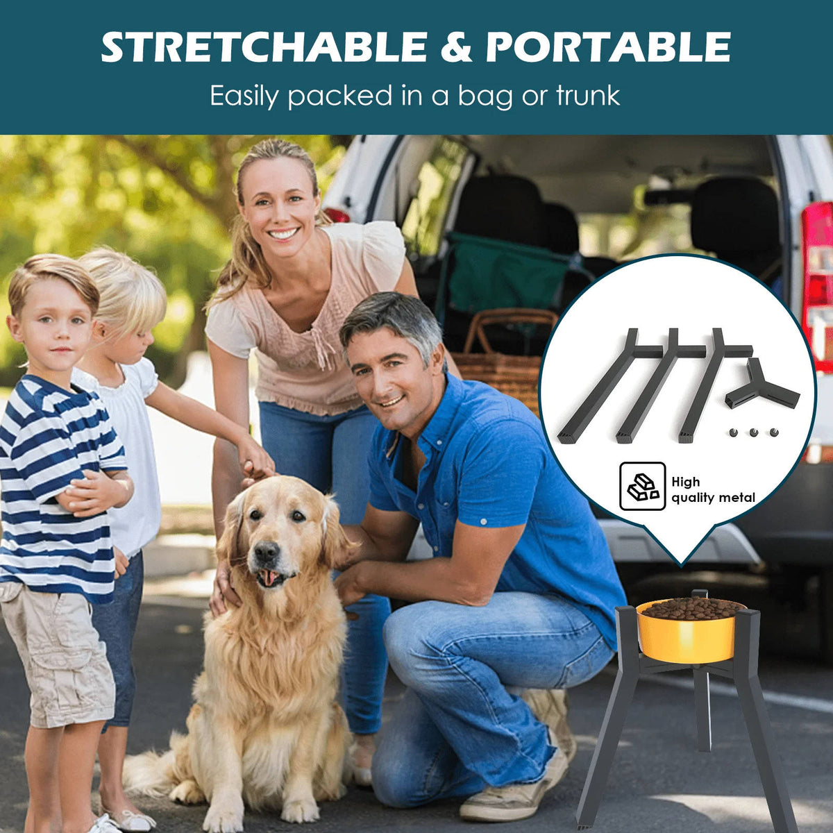 Rialto™ - Raised Feed Stand for Comfortable Mealtimes