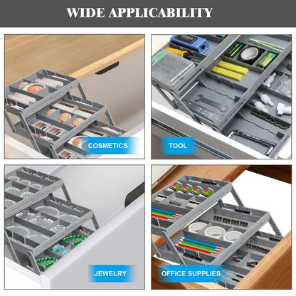 Tidaro™ - Stacked Drawer Storage For Small Items