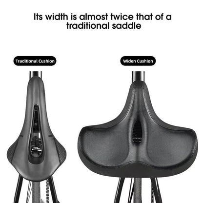 Veloro™ - Comfortable Memory Foam Saddle for Longer Rides