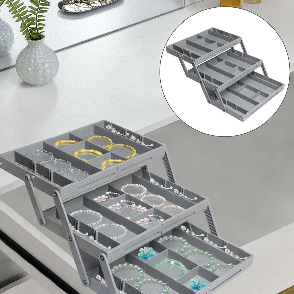 Tidaro™ - Stacked Drawer Storage For Small Items