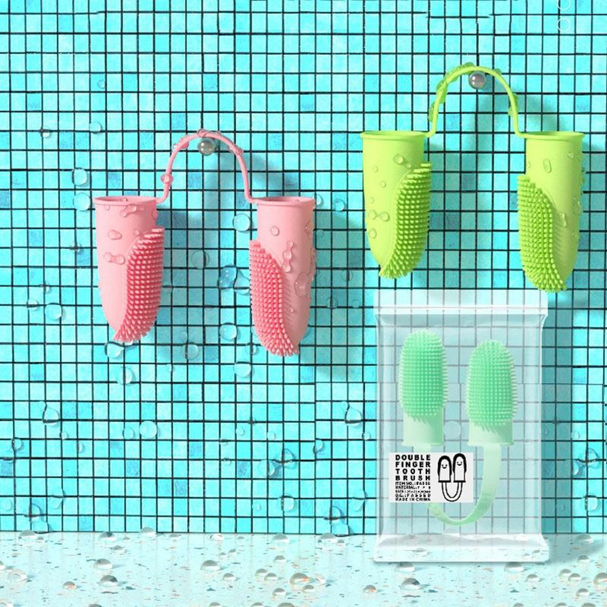 Velori™ - Gentle Two-Finger Brush For Pet Teeth