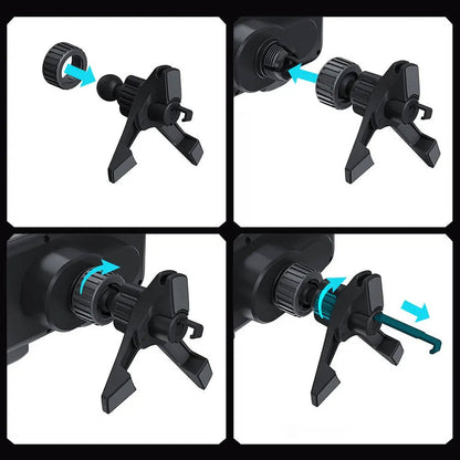 Velora™ - Motorized Phone Mount That Charges While You Drive