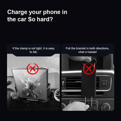 Velora™ - Motorized Phone Mount That Charges While You Drive