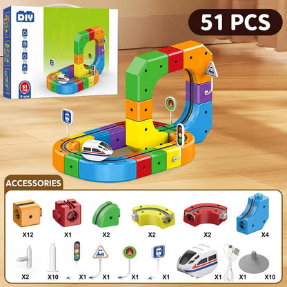 Veloro™ - Magnetic Tracks For Creative Play