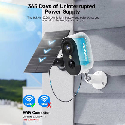 Solvyn™ - Continuous Outdoor Security With Solar Power