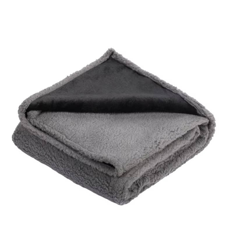 Velora™ - Cozy Sherpa Blanket with Waterproof Protection