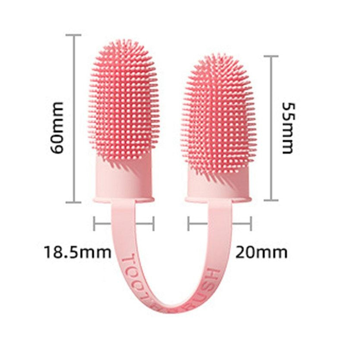 Velori™ - Gentle Two-Finger Brush For Pet Teeth
