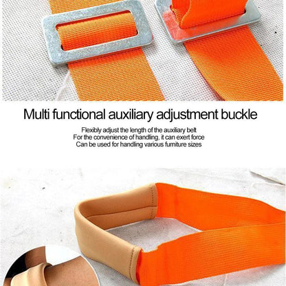 Haulix™ - Ergonomic Two-Person Moving Support Straps