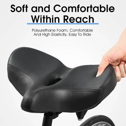Veloro™ - Comfortable Memory Foam Saddle for Longer Rides