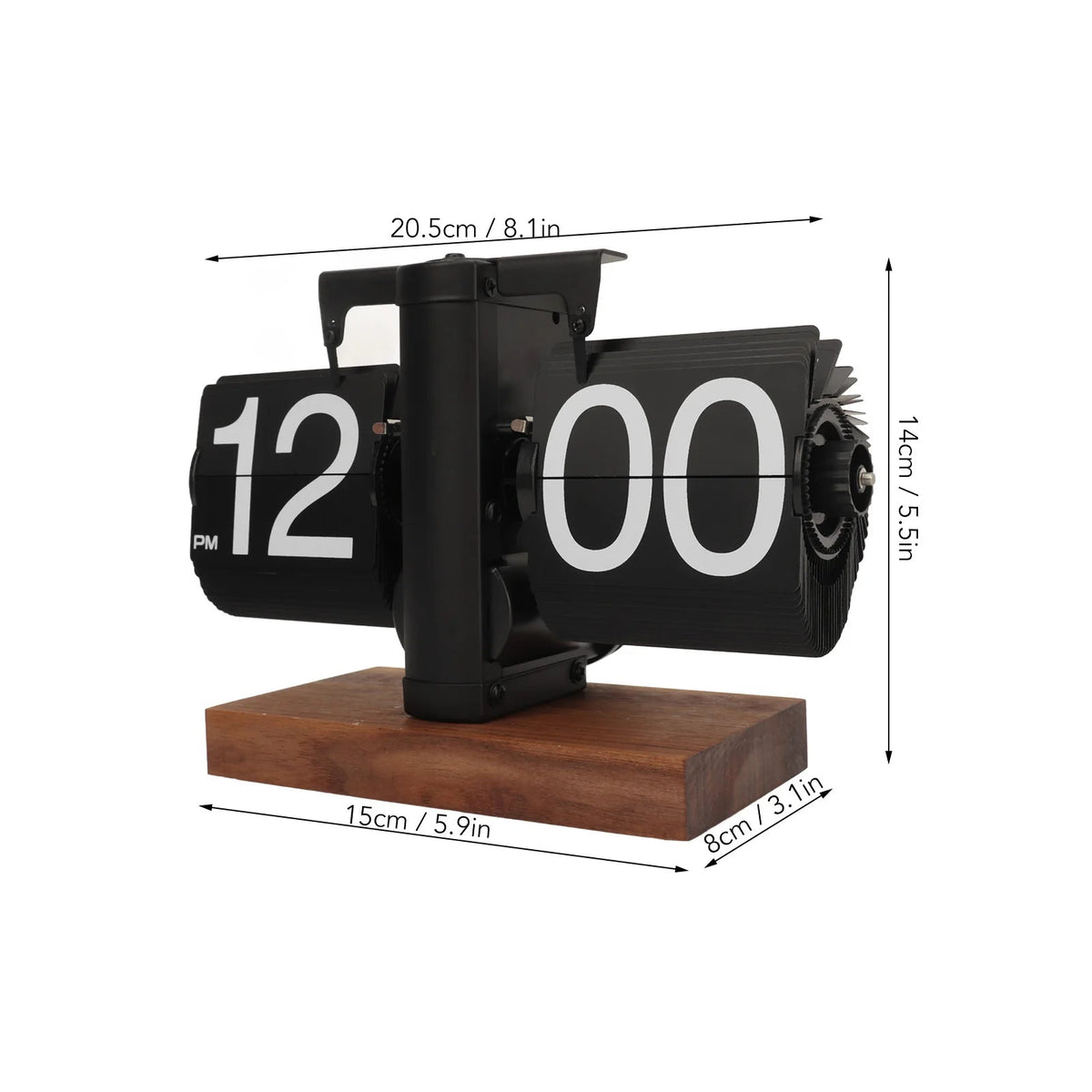 Vintal™ - Quiet, Screen-Free Timekeeping for Desk