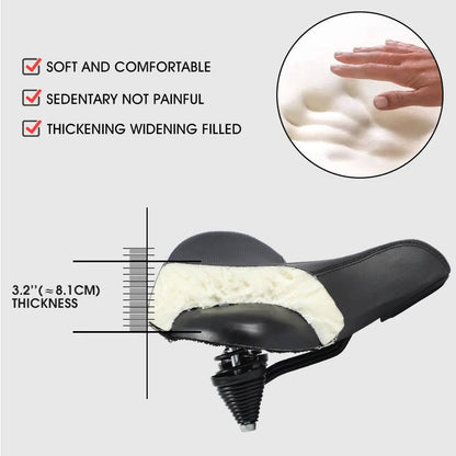Veloro™ - Comfortable Memory Foam Saddle for Longer Rides