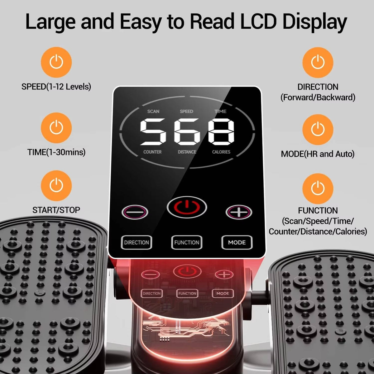 Veloft™ - Quiet Elliptical Motion For Desk Use