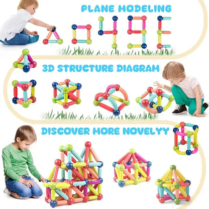 Buildix™ - Magnetic Construction Play For Creative Kids