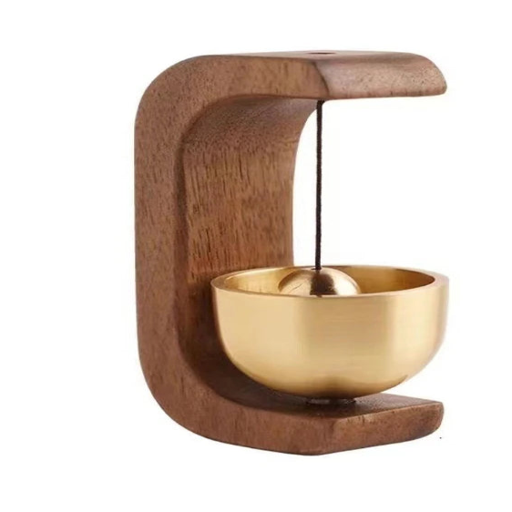 Luminel™ - Handcrafted Wooden Chime For Quiet Visitor Alerts