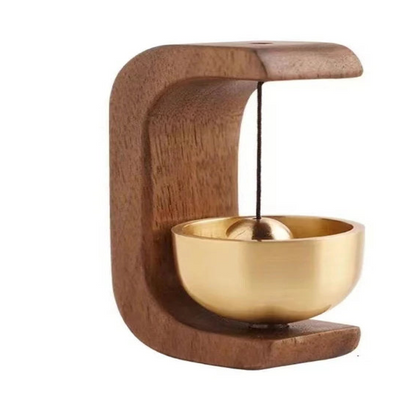 Luminel™ - Handcrafted Wooden Chime For Quiet Visitor Alerts