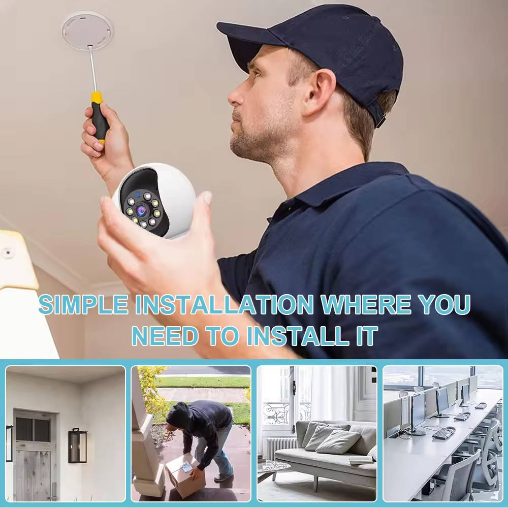 Virel™ - Discreet Home Monitoring, Wide Dual-Lens View