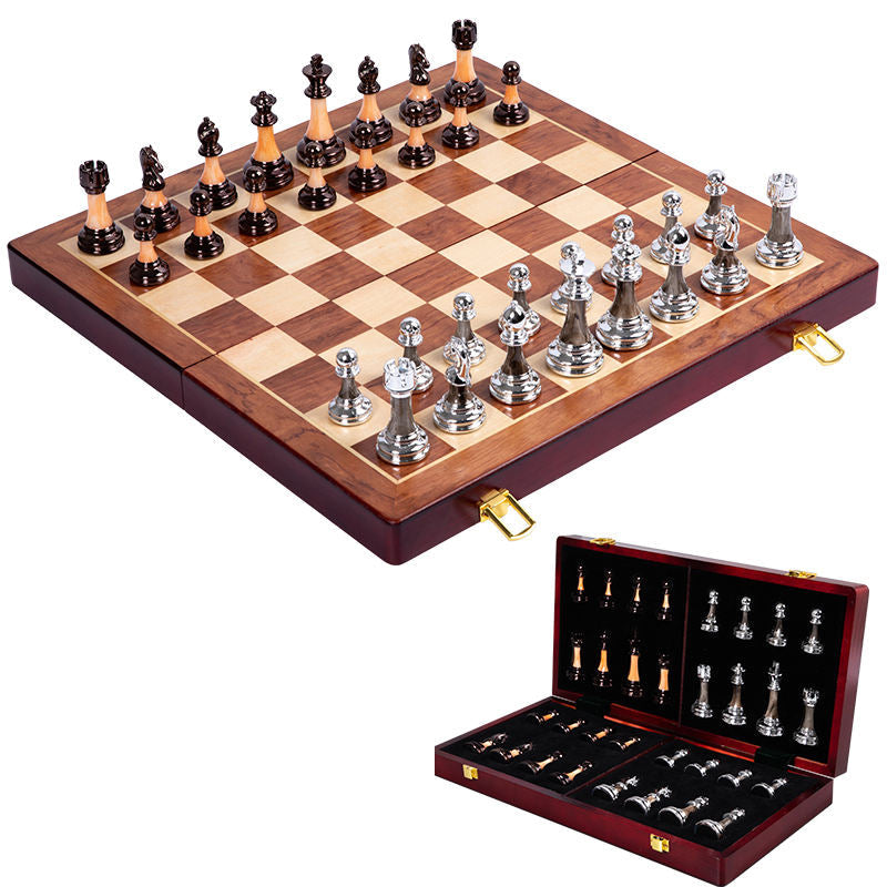 Marven™ - Hand-Weighted Chess Set for Elegant Play