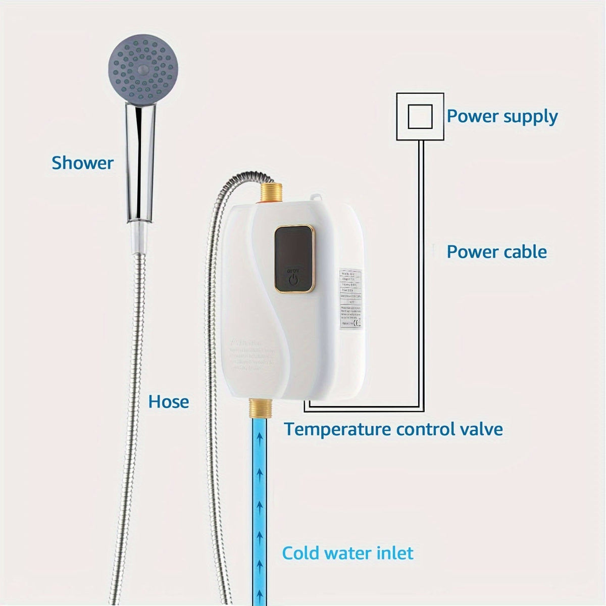 Aquaro™ - Compact Under-Sink Instant Hot Water
