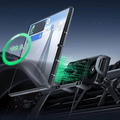 Velora™ - Motorized Phone Mount That Charges While You Drive