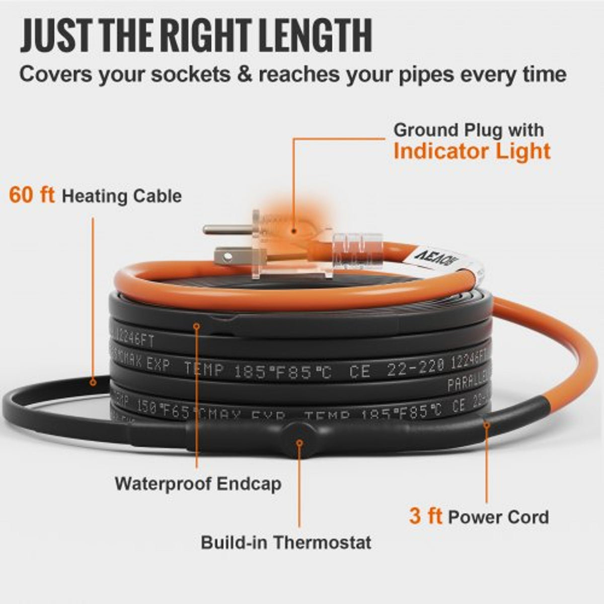 Frosta™ - Continuous Pipe Heat for Winter Protection
