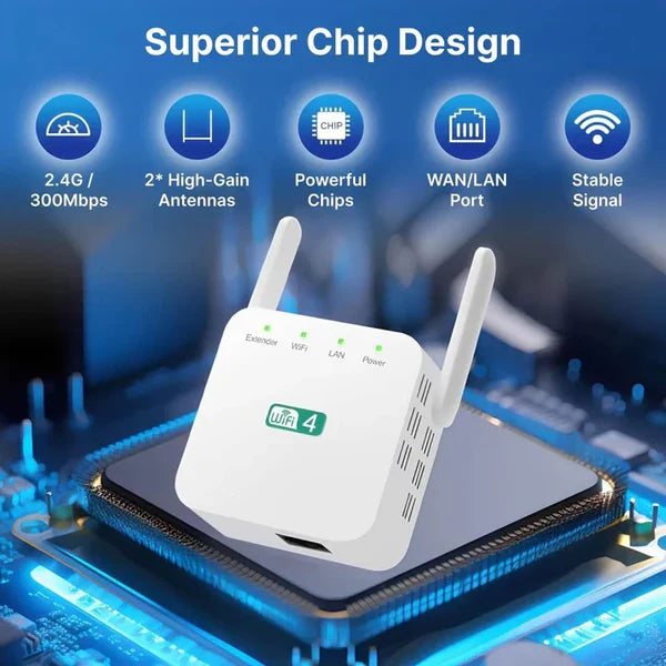 Vastel™ - Extend Reliable WiFi To Every Room