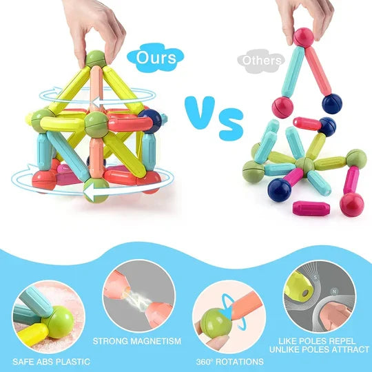 Buildix™ - Magnetic Construction Play For Creative Kids
