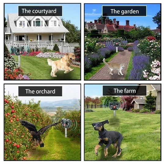 Verdex™ - Silent Solar Wildlife Deterrent for Gardens