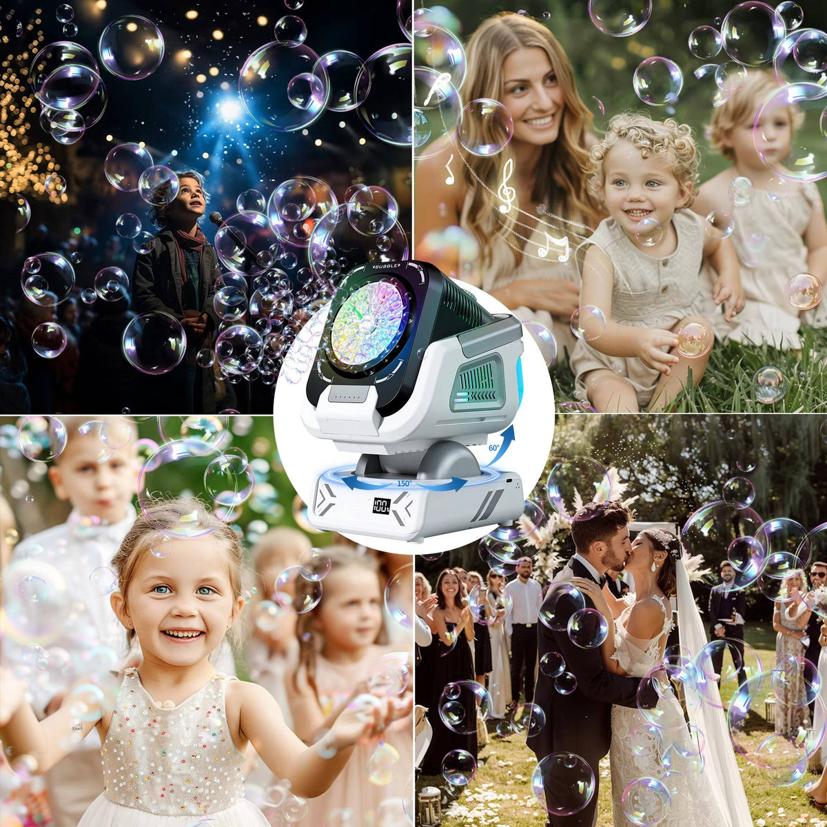 Bubella™ - Mesmerizing Bubbles for Outdoor Parties