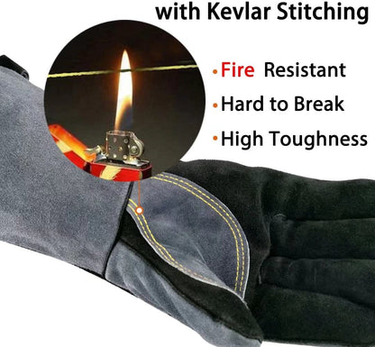 Pyrova™ - Extended Forearm Heat Protection For Grilling and Welding